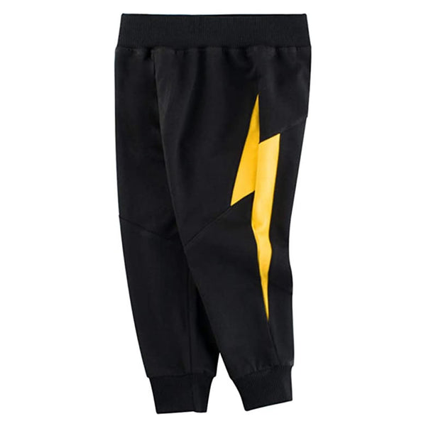 Black and yellow clearance sweatpants