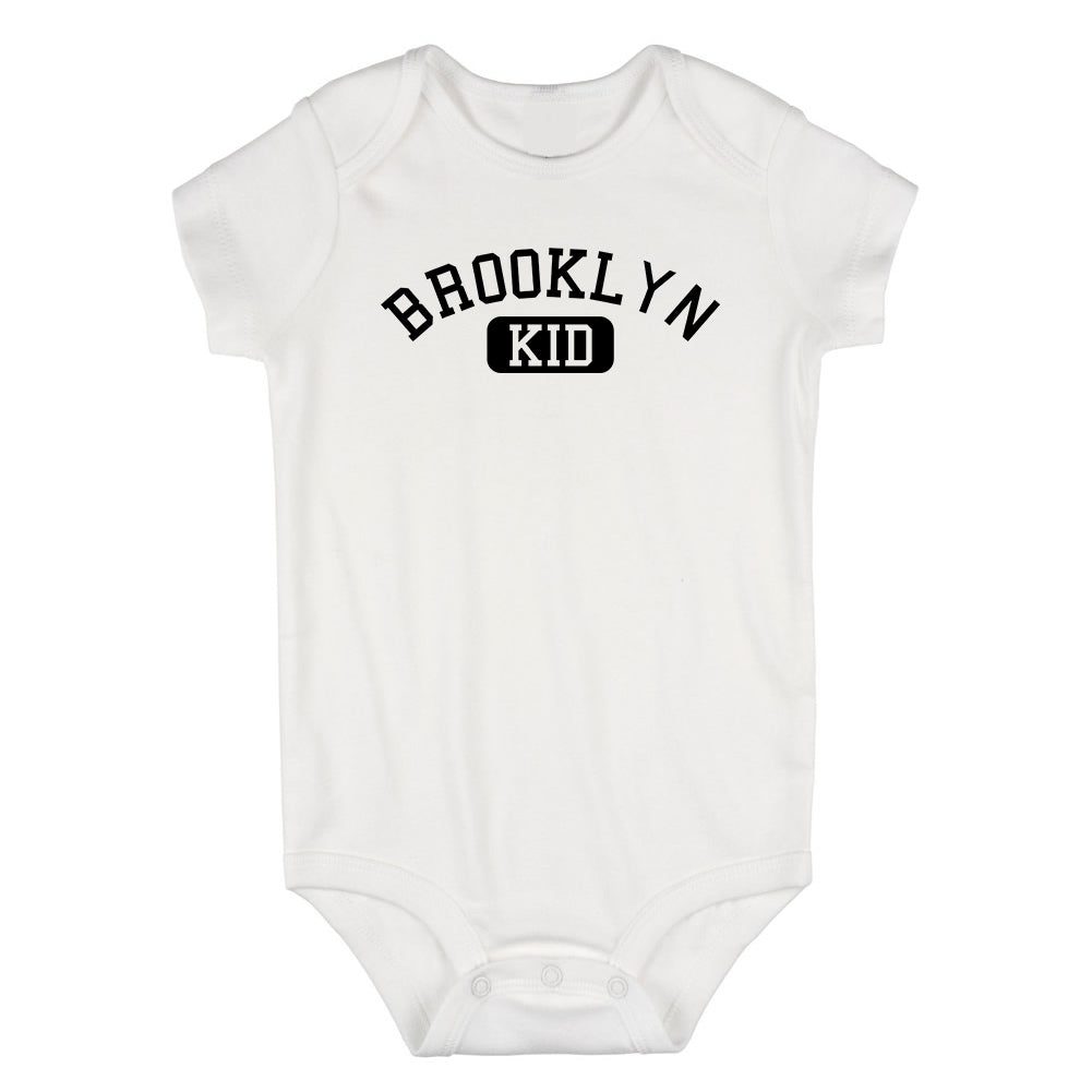 Brooklyn Kid New York Infant Baby Boys Bodysuit White