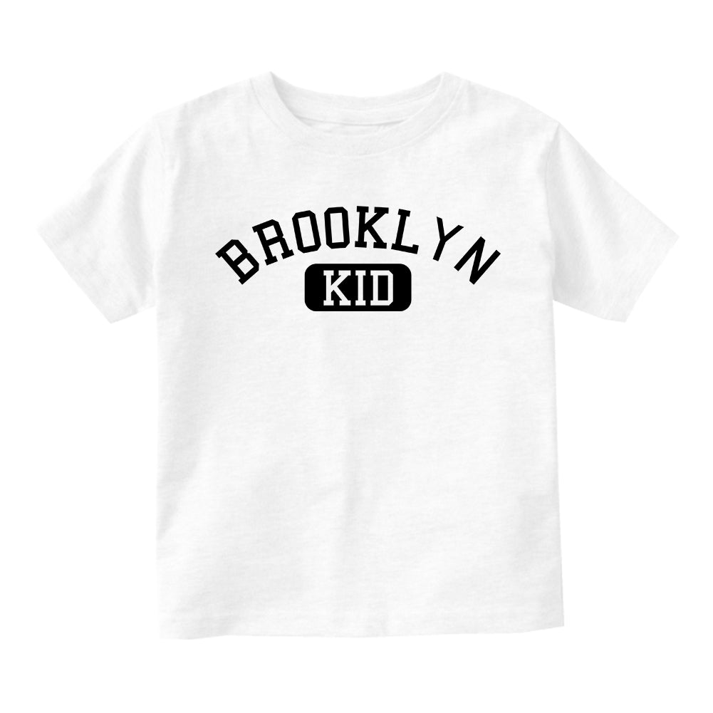 Brooklyn Kid New York Infant Baby Boys Short Sleeve T-Shirt White