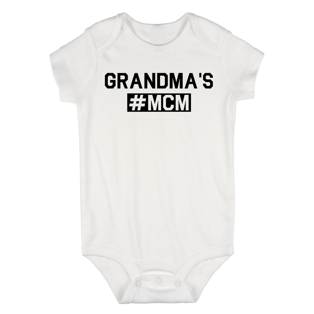 Grandmas MCM Baby Bodysuit One Piece White