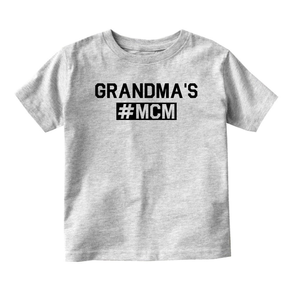 Grandmas MCM Baby Toddler Short Sleeve T-Shirt Grey