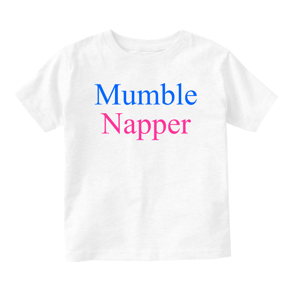 Mumble Napper Funny Rapper Baby Infant Short Sleeve T-Shirt White