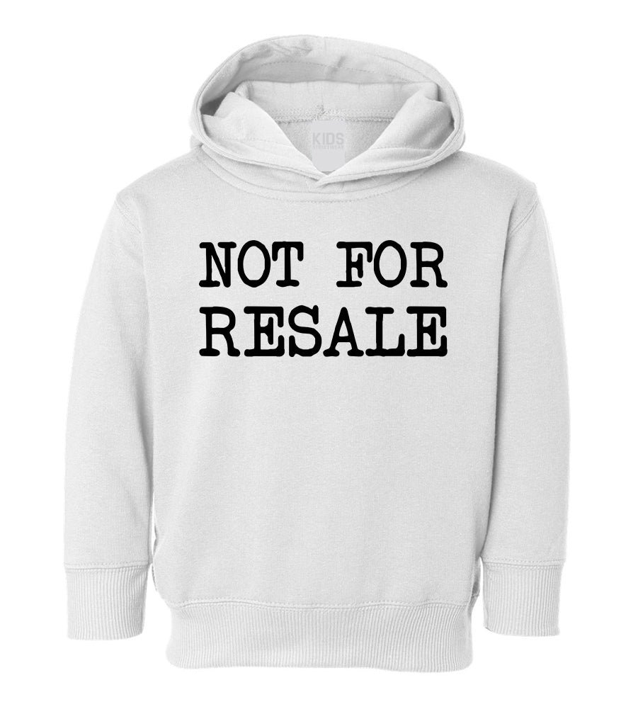 Not For Resale Sneakers Toddler Boys Pullover Hoodie White