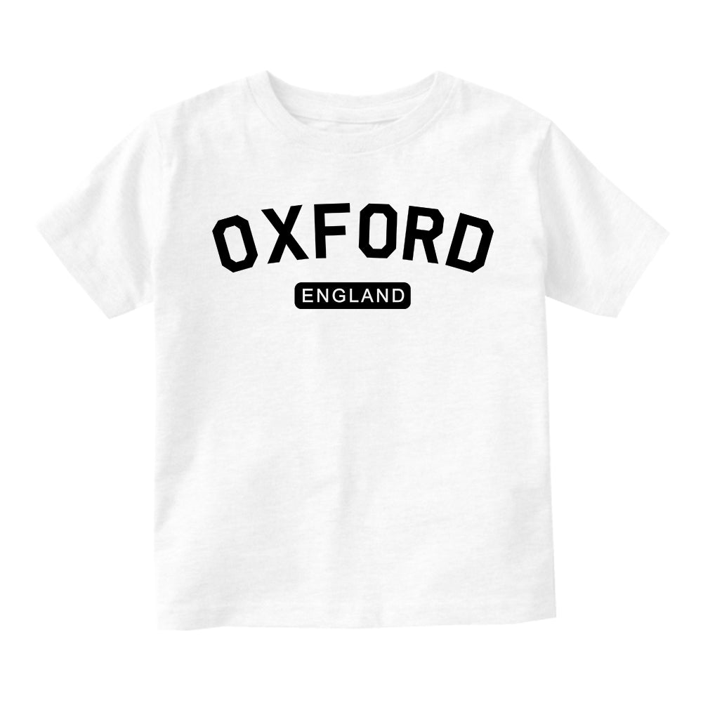 Oxford England Arch Infant Baby Boys Short Sleeve T-Shirt White