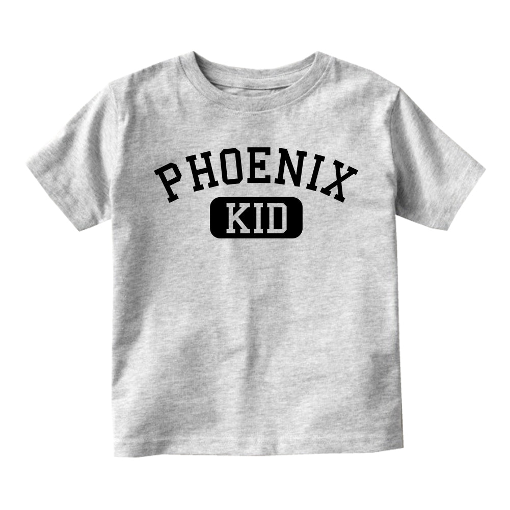 Phoenix Kid Arizona Toddler Boys Short Sleeve T-Shirt Grey