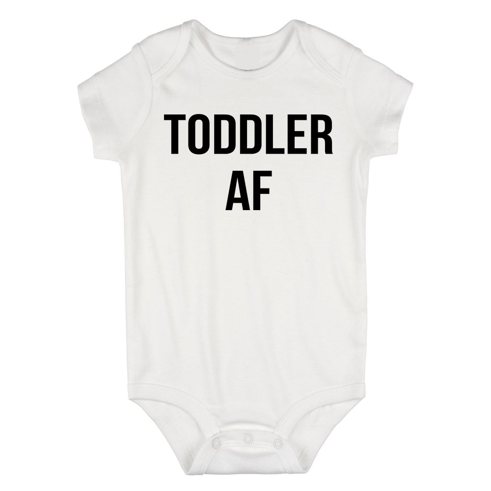 Toddler AF Funny Baby Bodysuit One Piece White