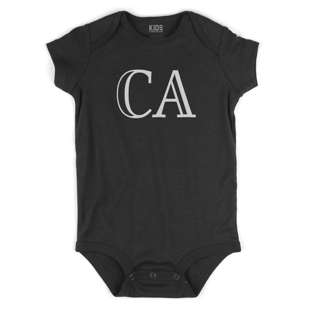 CA California State Fashion Infant Onesie Bodysuit By Kids Streetwear
