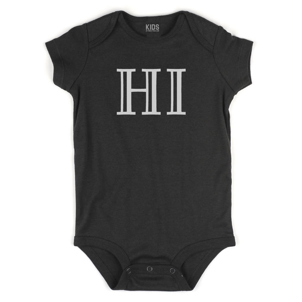 HI Hawaii State Fashion Infant Onesie Bodysuit By Kids Streetwear