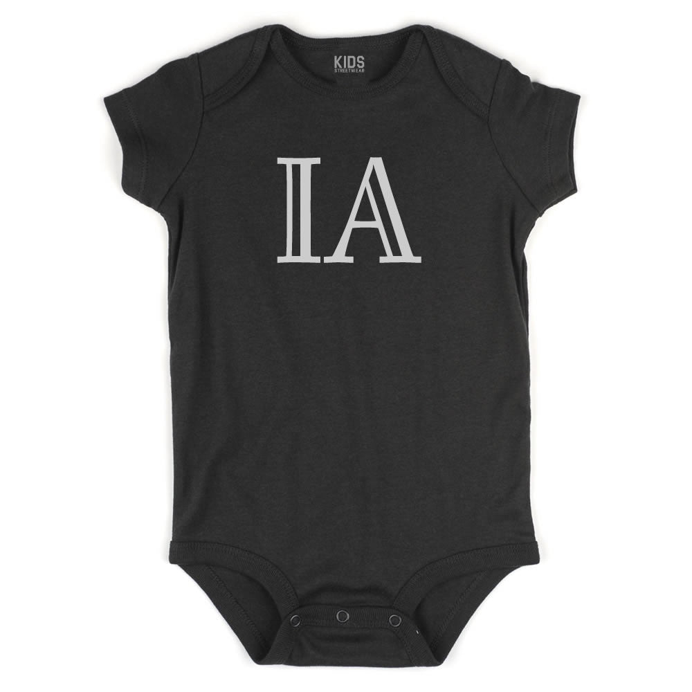 IA Iowa State Fashion Infant Onesie Bodysuit By Kids Streetwear