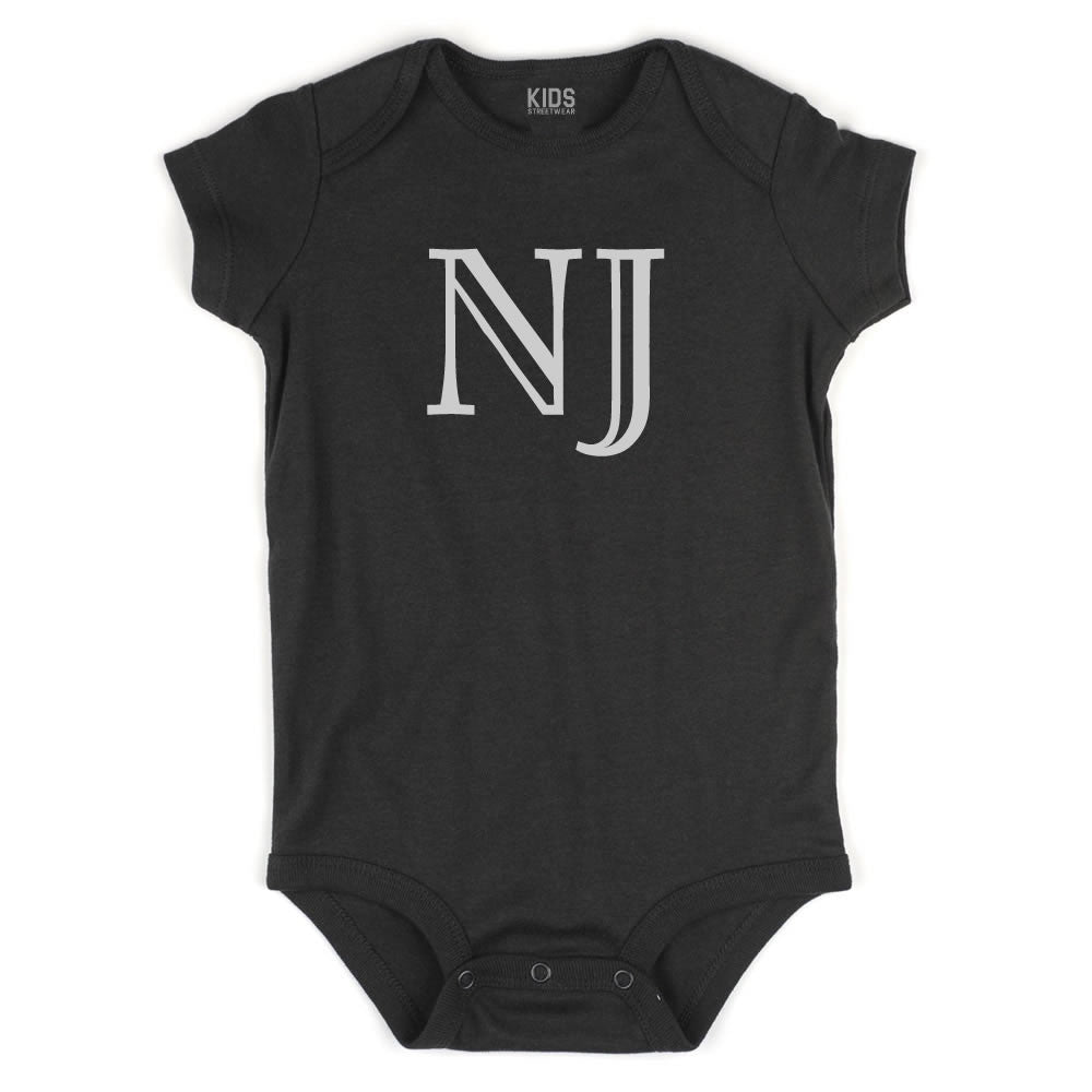NJ New Jersey State Fashion Infant Onesie Bodysuit By Kids Streetwear