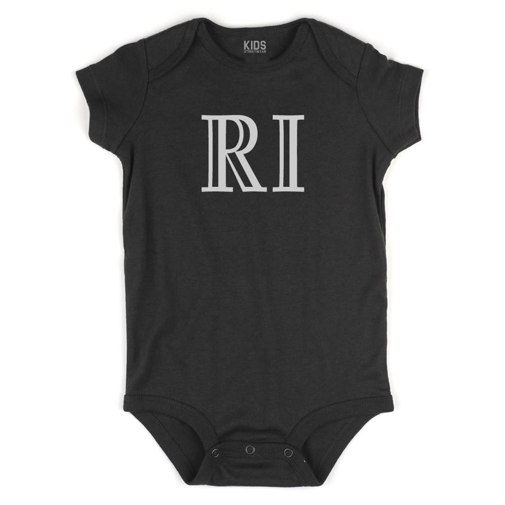 RI Rhode Island State Fashion Infant Onesie Bodysuit By Kids Streetwear