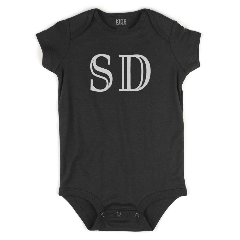SD South Dakota State Fashion Infant Onesie Bodysuit By Kids Streetwear
