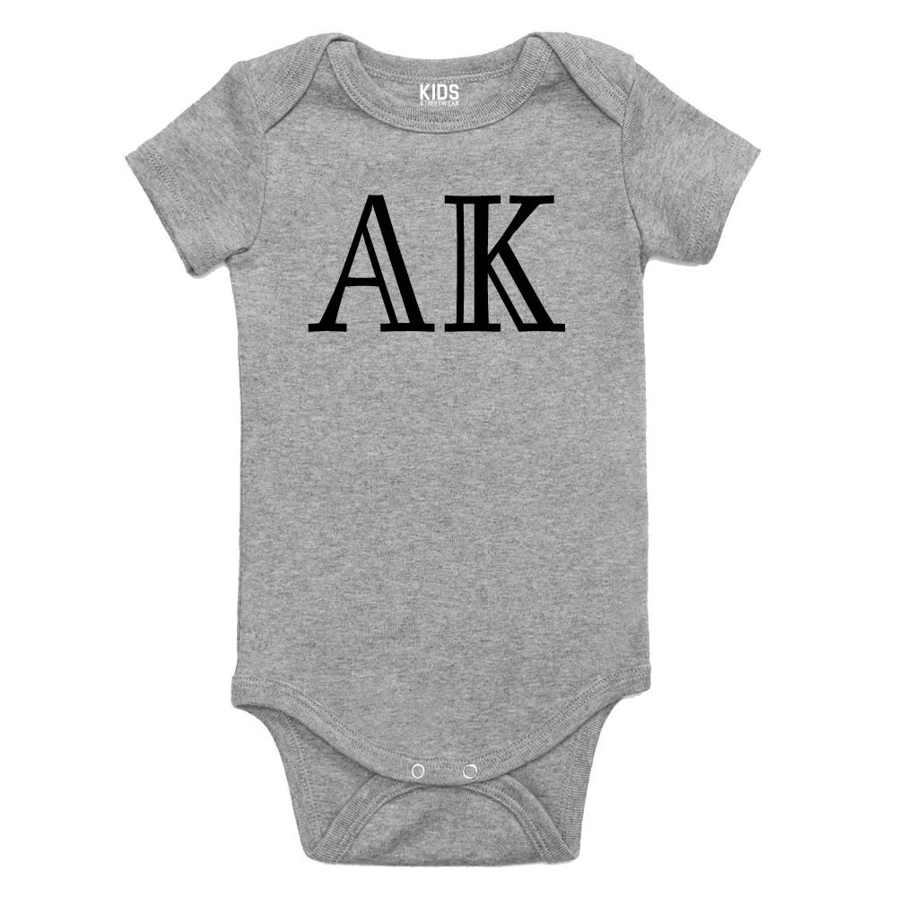 AK Alaska State Fashion Infant Onesie Bodysuit By Kids Streetwear
