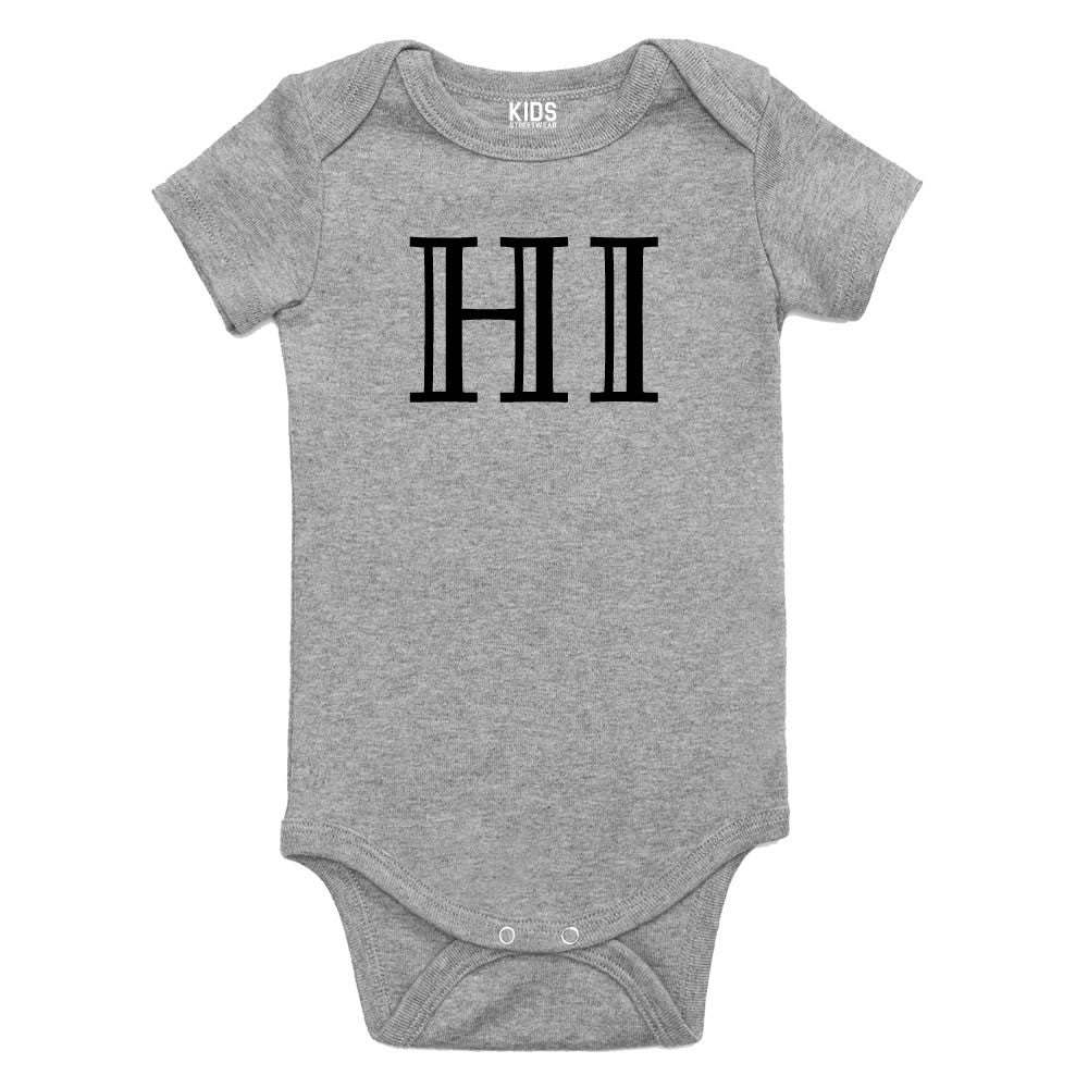 HI Hawaii State Fashion Infant Onesie Bodysuit By Kids Streetwear