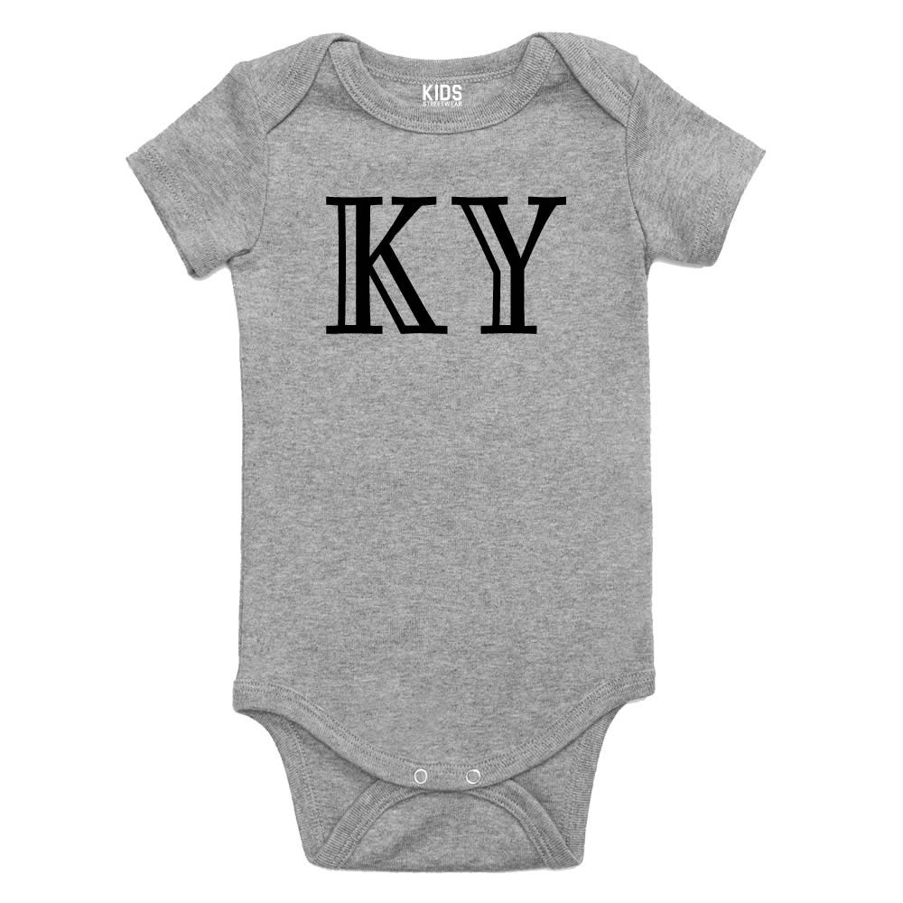 KY Kentucky State Fashion Infant Onesie Bodysuit By Kids Streetwear