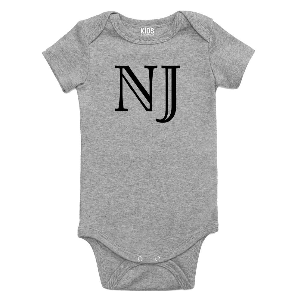 NJ New Jersey State Fashion Infant Onesie Bodysuit By Kids Streetwear