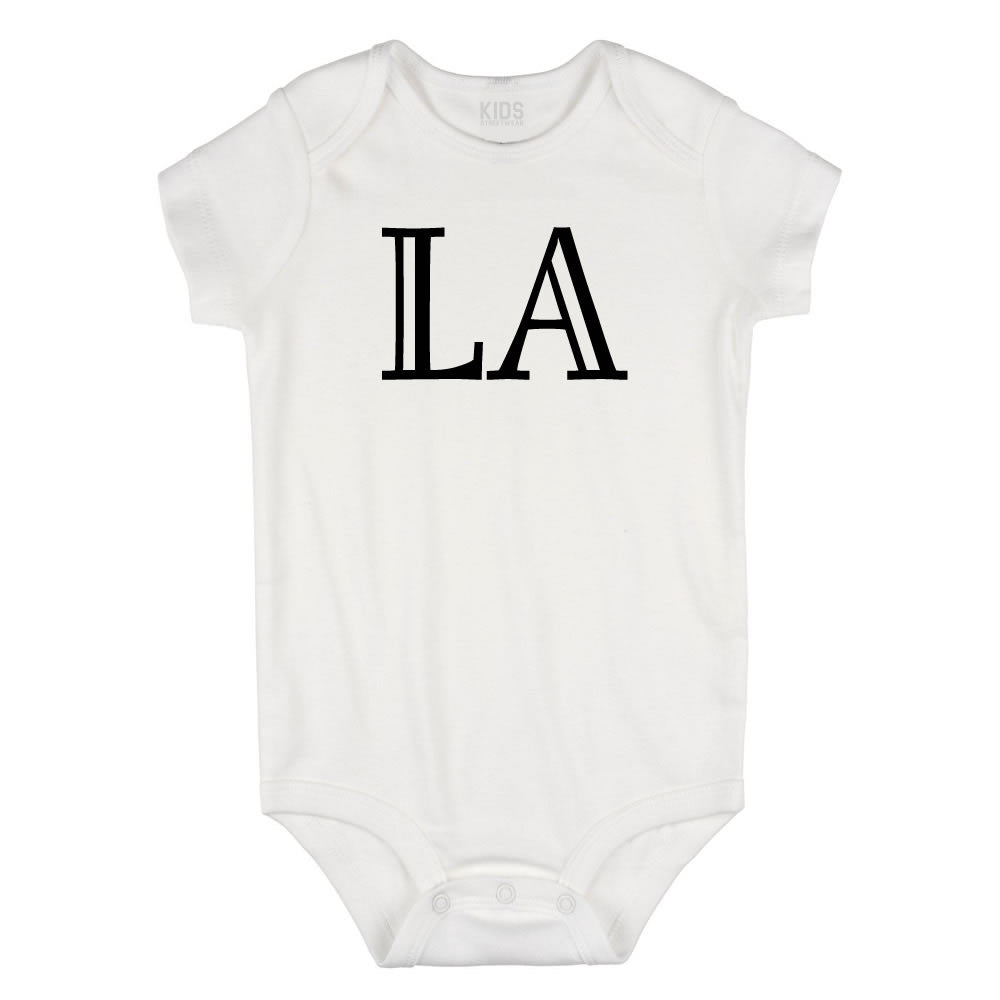 LA Louisiana State Fashion Infant Onesie Bodysuit By Kids Streetwear