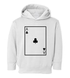 Ace Of Clubs Toddler Boys Pullover Hoodie White