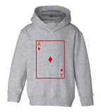 Ace Of Diamonds Toddler Boys Pullover Hoodie Grey