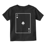 Ace Of Spades Toddler Boys Short Sleeve T-Shirt Black