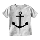 Anchor Sailing Infant Baby Boys Short Sleeve T-Shirt Grey