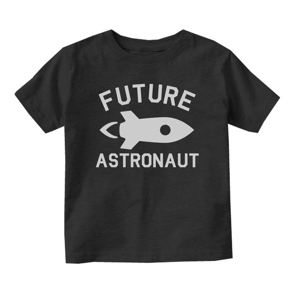 Astronaut Future Baby Infant Short Sleeve T-Shirt Black