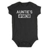 Aunties MCM Baby Bodysuit One Piece Black