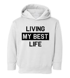 Best Life Toddler Boys Pullover Hoodie White