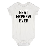 Best Nephew Ever Infant Baby Boys Bodysuit White