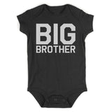 Big Brother Infant Baby Boys Bodysuit Black