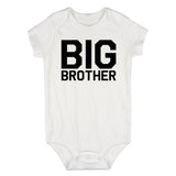 Big Brother Infant Baby Boys Bodysuit White