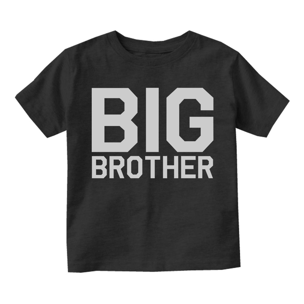 Big Brother Infant Baby Boys Short Sleeve T-Shirt Black