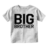 Big Brother Infant Baby Boys Short Sleeve T-Shirt Grey