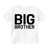 Big Brother Infant Baby Boys Short Sleeve T-Shirt White