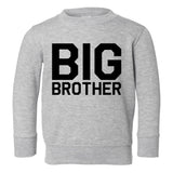 Big Brother Toddler Boys Crewneck Sweatshirt Grey