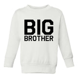 Big Brother Toddler Boys Crewneck Sweatshirt White