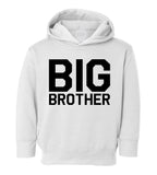 Big Brother Toddler Boys Pullover Hoodie White
