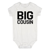 Big Cousin Infant Baby Boys Bodysuit White