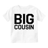 Big Cousin Infant Baby Boys Short Sleeve T-Shirt White