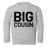 Big Cousin Toddler Boys Crewneck Sweatshirt Grey