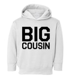 Big Cousin Toddler Boys Pullover Hoodie White
