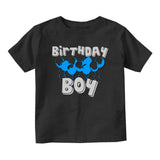 Birthday Boy Balloons 1st One Baby Infant Short Sleeve T-Shirt Black