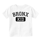 Bronx Kid New York Infant Baby Boys Short Sleeve T-Shirt White