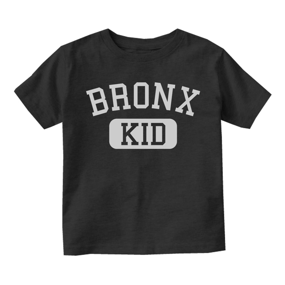 Bronx Kid New York Toddler Boys Short Sleeve T-Shirt Black