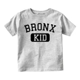 Bronx Kid New York Toddler Boys Short Sleeve T-Shirt Grey