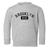 Brooklyn Kid New York Toddler Boys Crewneck Sweatshirt Grey
