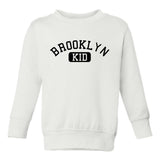 Brooklyn Kid New York Toddler Boys Crewneck Sweatshirt White