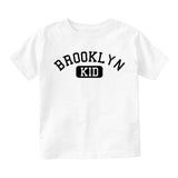 Brooklyn Kid New York Toddler Boys Short Sleeve T-Shirt White