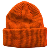 Burnt Orange Toddler Boys Girls Cuffed Winter Beanie Hat