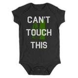 Cant Touch This Cactus Infant Baby Boys Bodysuit Black